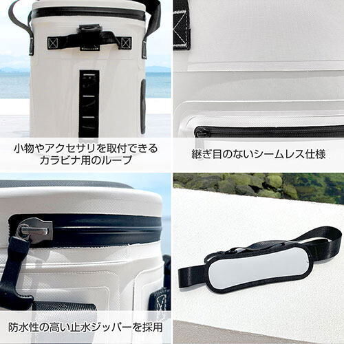 ◇ジェイエスピー HANT ソフトクーラーボックス20 ホワイト HASC20-WH