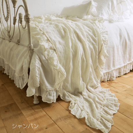 【BellaNotteLinens】ベッドスカーフ