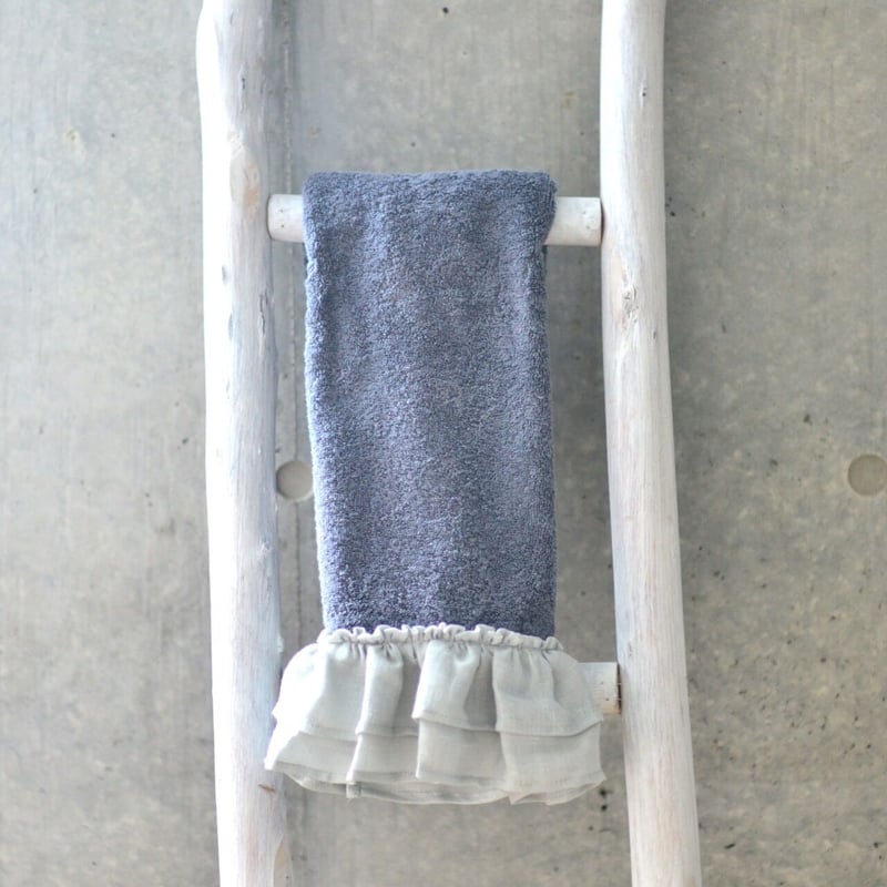 Borgo Delle Tovaglie】フリルフェイスタオル | Mi Mundo