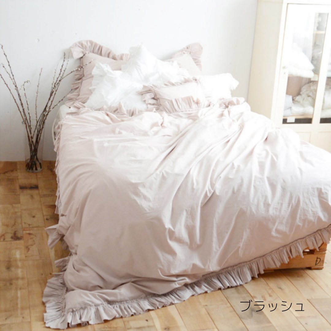 Francfranc フランフラン フラワーキルト 掛け布団カバー シングル