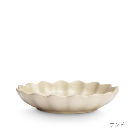 【Mateus】オイスターボウル：丸深皿２４cm