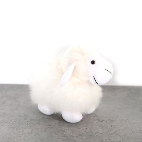 【アルパカファー】こひつじぬいぐるみ