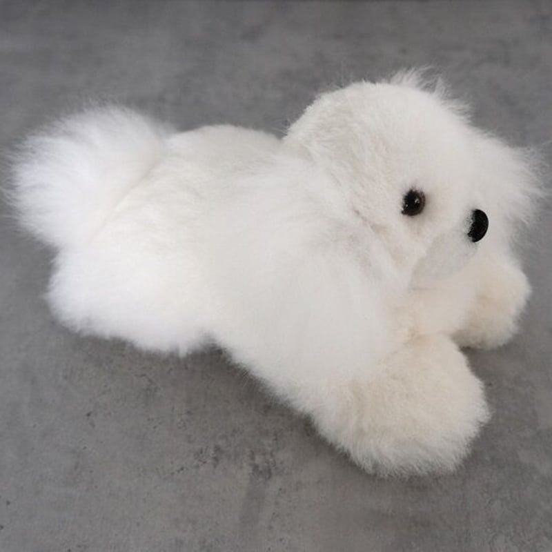 ベビーアルパカ毛ぬいぐるみ(プードル犬) ベビーアルパカ毛ぬいぐるみ(プードル犬)