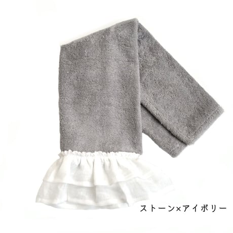 【Borgo Delle Tovaglie】フリルフェイスタオル