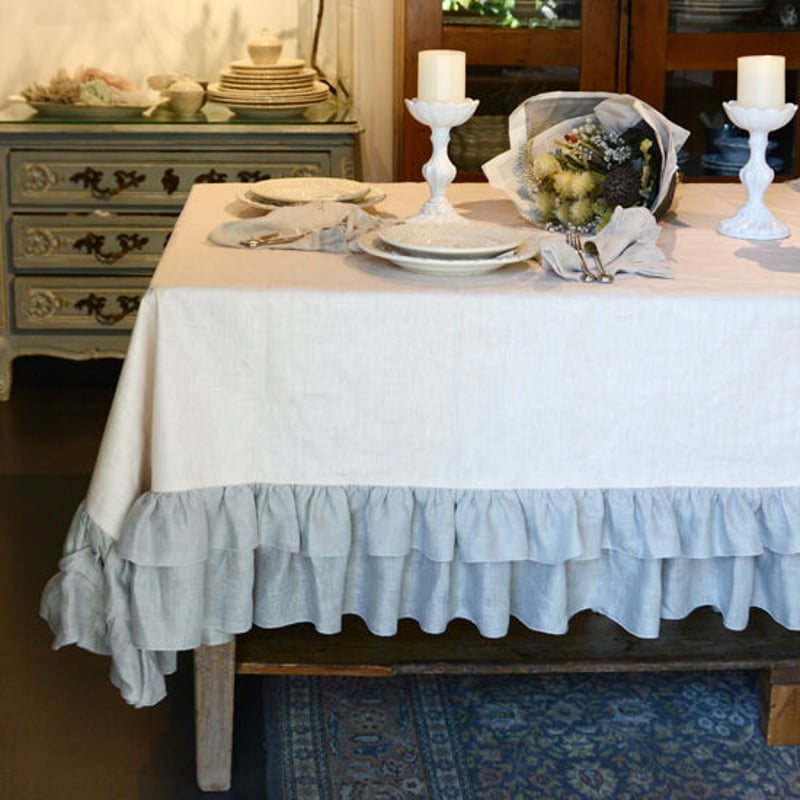 Borgo Delle Tovaglie】フリルテーブルクロス | Mi Mundo