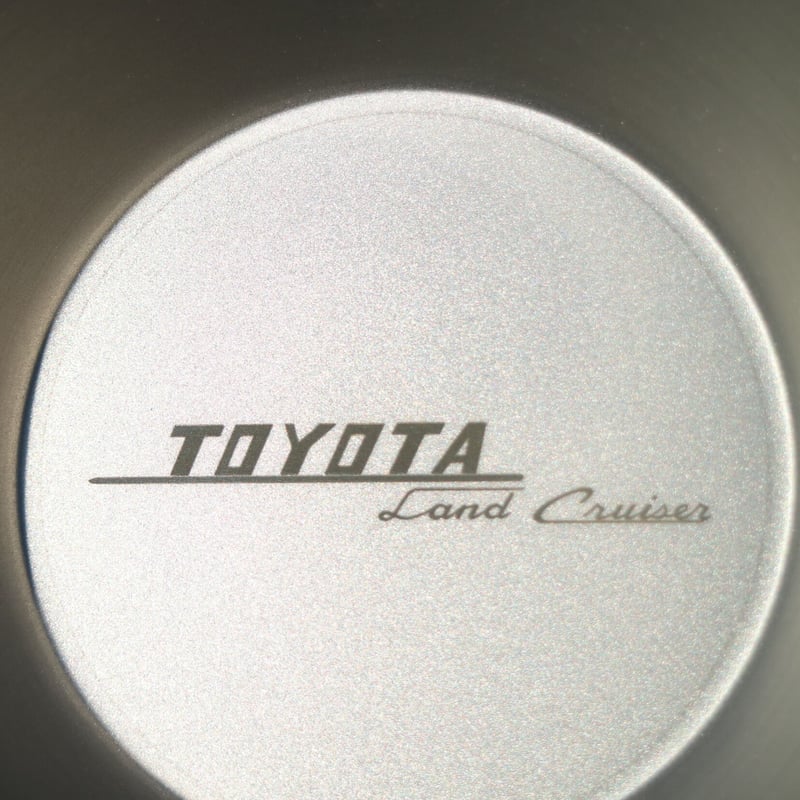 ランドクルーザー40ロゴ入りチタン製シェラカップ（Belmont製