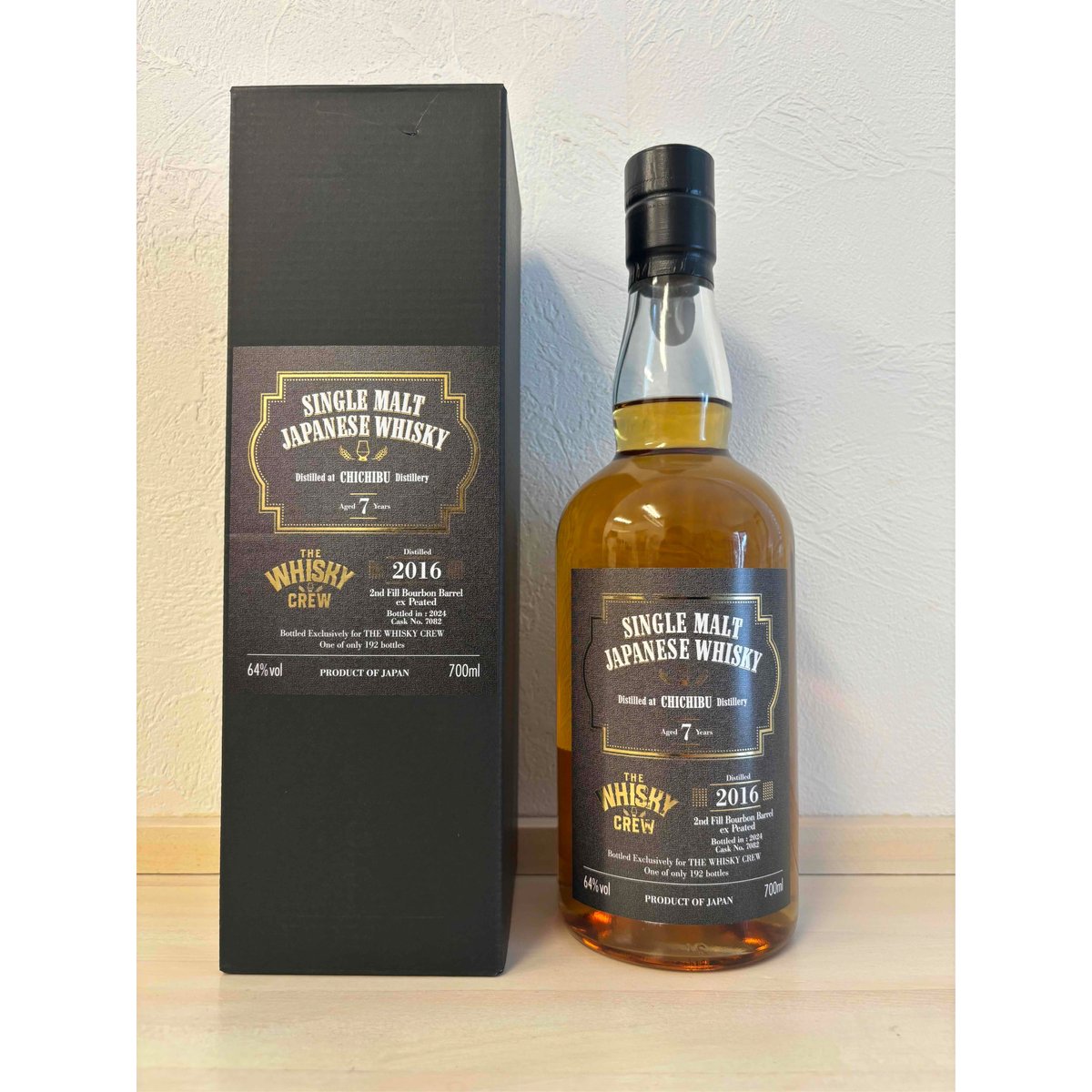 秩父2016 7年 イチローズモルト 秩父 2016-2024 7年 Exclusive for TWC 箱付 新品未