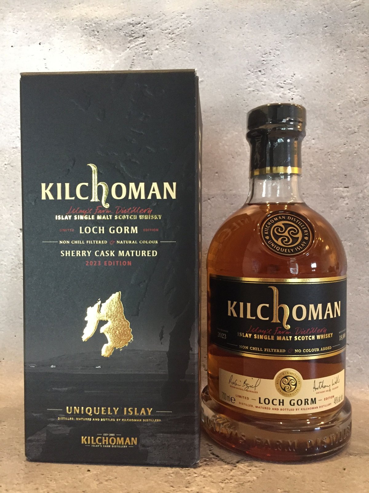 キルホーマン　ロッホゴルム　フィノシェリー　2019-2021 キルホーマン フィノシェリーカスクKILCHOMAN FINO CASK】青