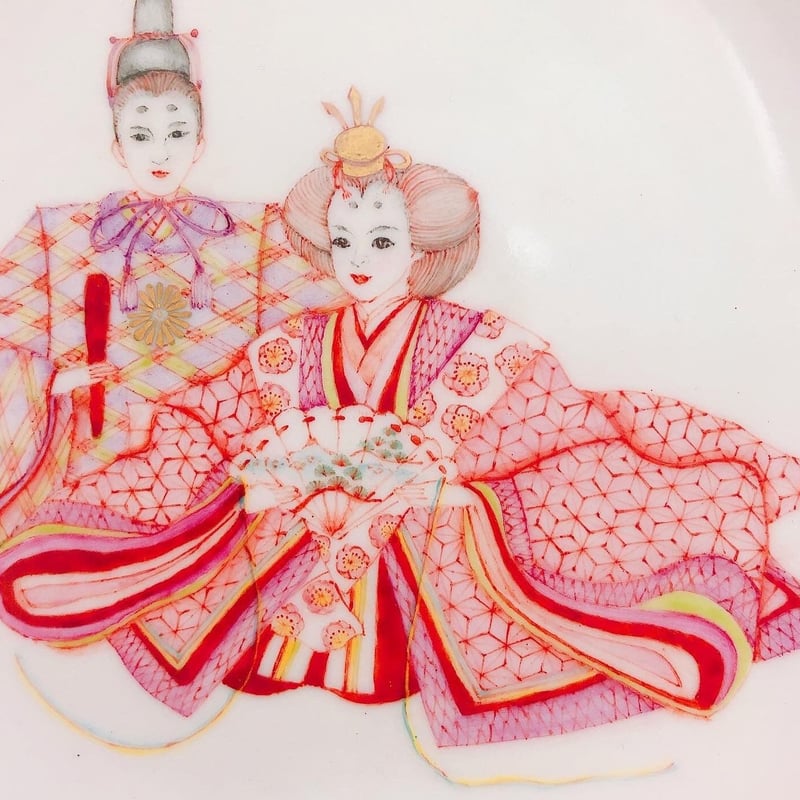 お雛様絵皿です 楽天市場】雛人形 皿の通販