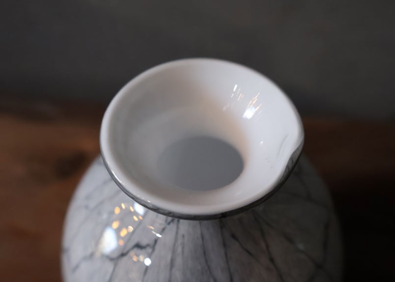 fidrio 花瓶 FIDRIO-Bolvase with neck CEMENT- | FLOWER&ANTIQ