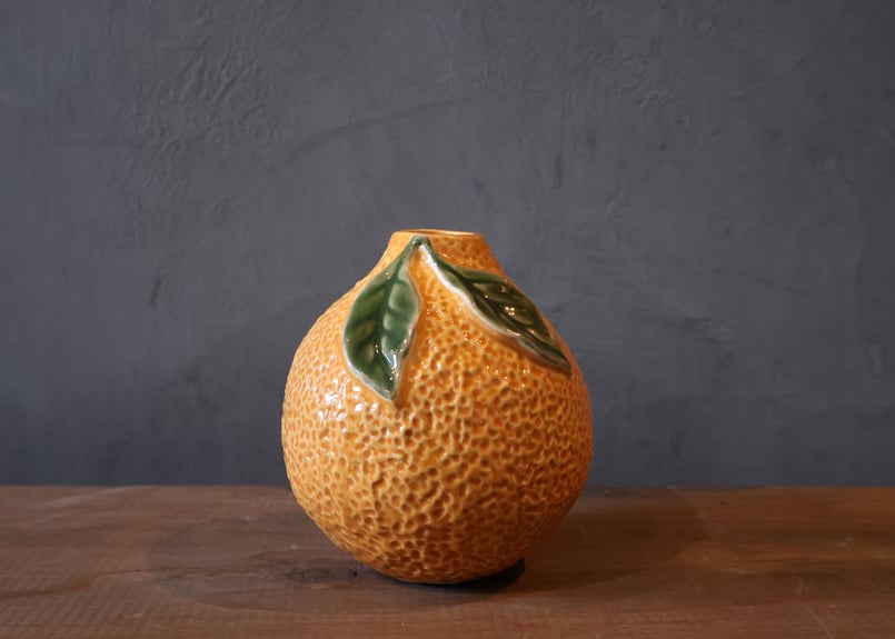 DESPOTS-Orange vase- | FLOWER&ANTIQUE misawa