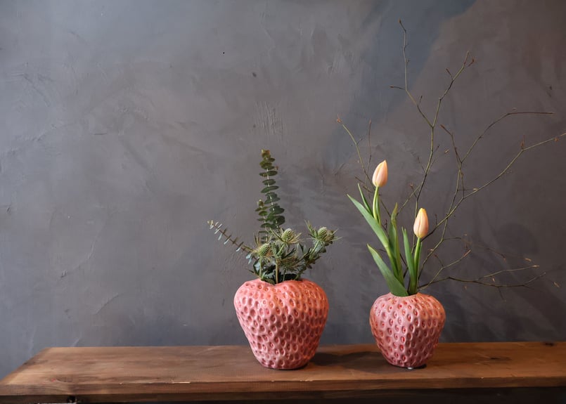 DESPOTS-Strawberry vase P- | FLOWER&ANTIQUE misawa