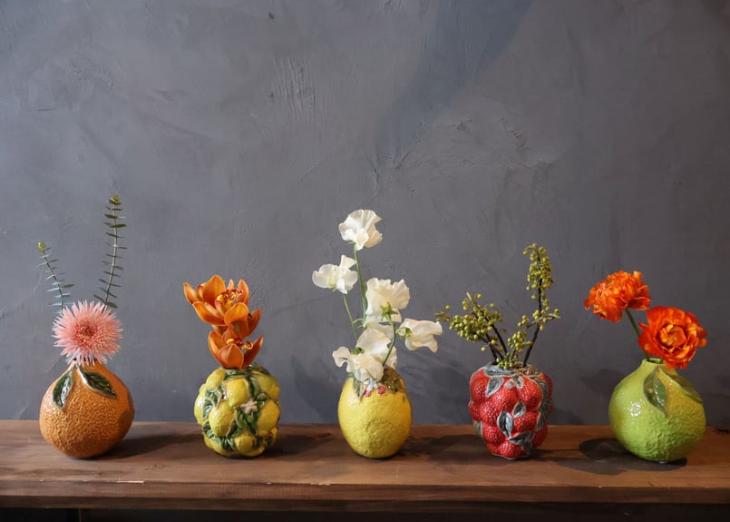 花瓶・フラワースタンド despots DESPOTS-Orange vase G- | FLOWER&ANTIQUE misawa