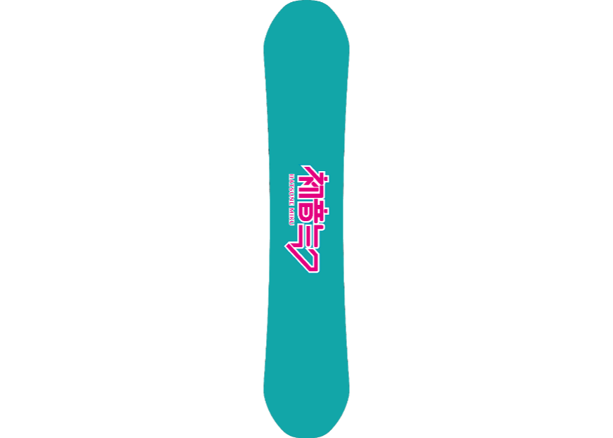 24モデル（予約商品）SNOWMIKU Snowboard：初音ミクボード（ Art by n