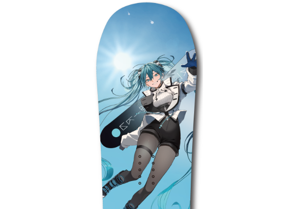 25モデル MIKU 雪ミクボード （Art by とりたく）1点 25モデル MIKU 雪ミクボード （Art by とりたく）1点 25モデル