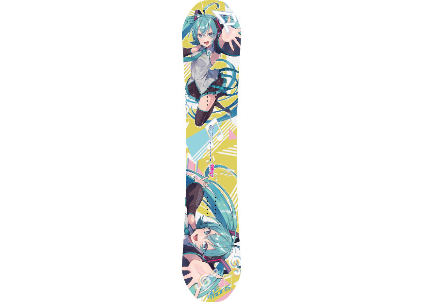 SNOWMIKU Snowboard初音ミク（Art by PAN:D ) 23モデル SNOWMIKU Snowboard：初音ミクボード（Art by PAN:D )