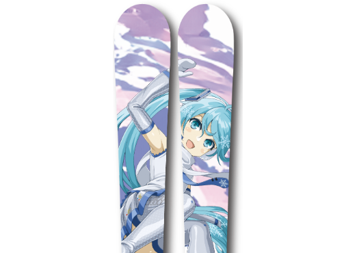25モデル SNOWMIKU SKI：雪ミクスキー（Art by とりたく) | SNOWMI