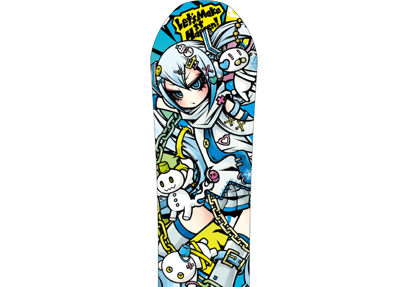 24モデル（予約商品）SNOWMIKU Snowboard：雪ミクボード（ Project. ...