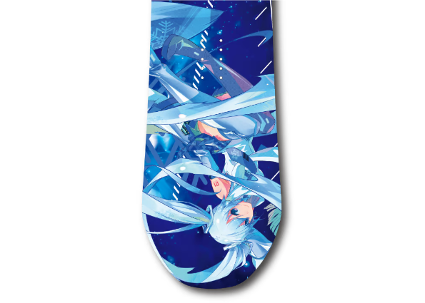 23モデル SNOWMIKU Snowboard：雪ミクボード（Art by MONQ ) |