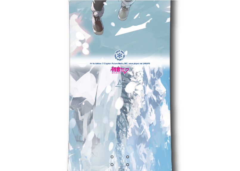25モデル 初音ミク Snowboard:初音ミクボード(Art by daidou 25モデル 初音ミク Snowboard:初音ミクボード(Art by daidou
