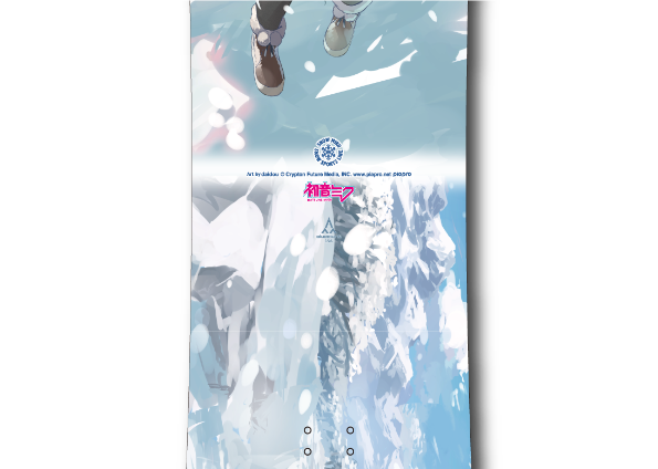 25モデル 初音ミク Snowboard:初音ミクボード(Art by daidou 25モデル 初音ミク Snowboard:初音ミクボード(Art by daidou