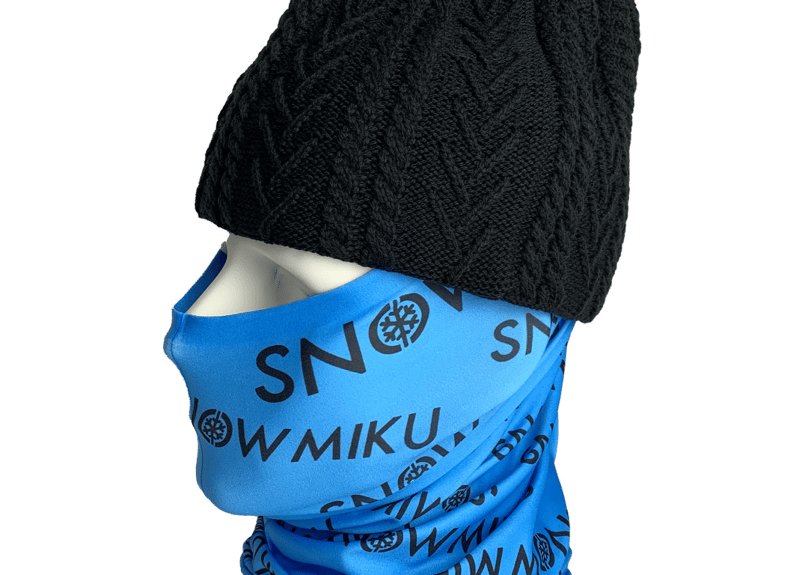 SNOWMIKUロゴ入り ネックチューブ | SNOWMIKU Snow Sports Lin...