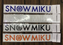 SNOWMIKUロゴステッカー