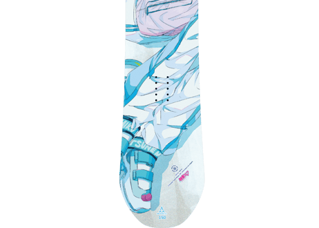 24モデル SNOWMIKU Snowboard：初音ミクボード（ Art by najuco )