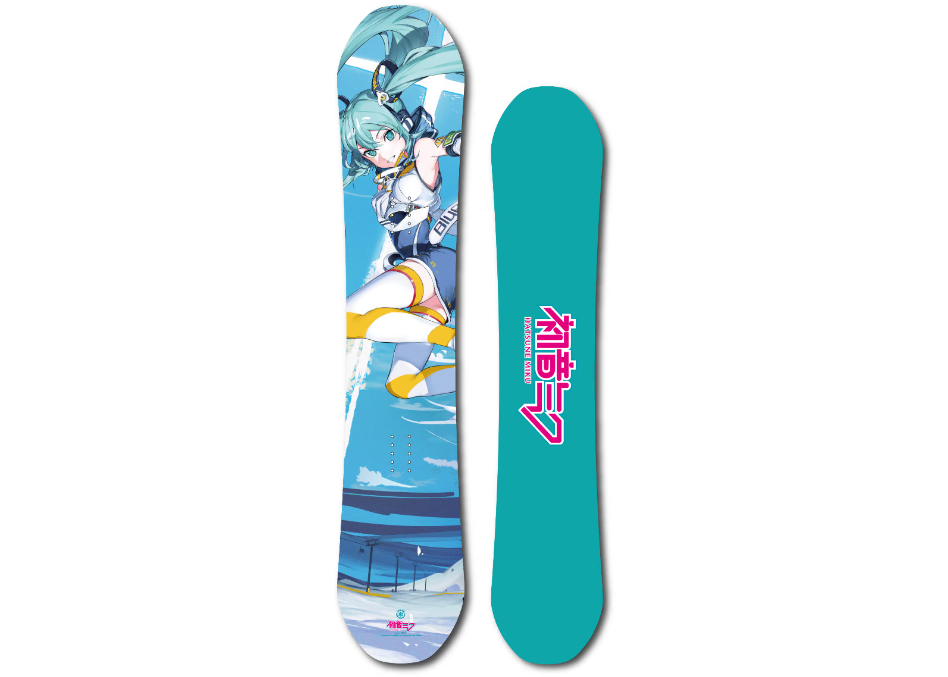 MIKU 初音ミク　スノボー　板 23モデル SNOWMIKU Snowboard：初音ミクボード（Art by PAN:D )