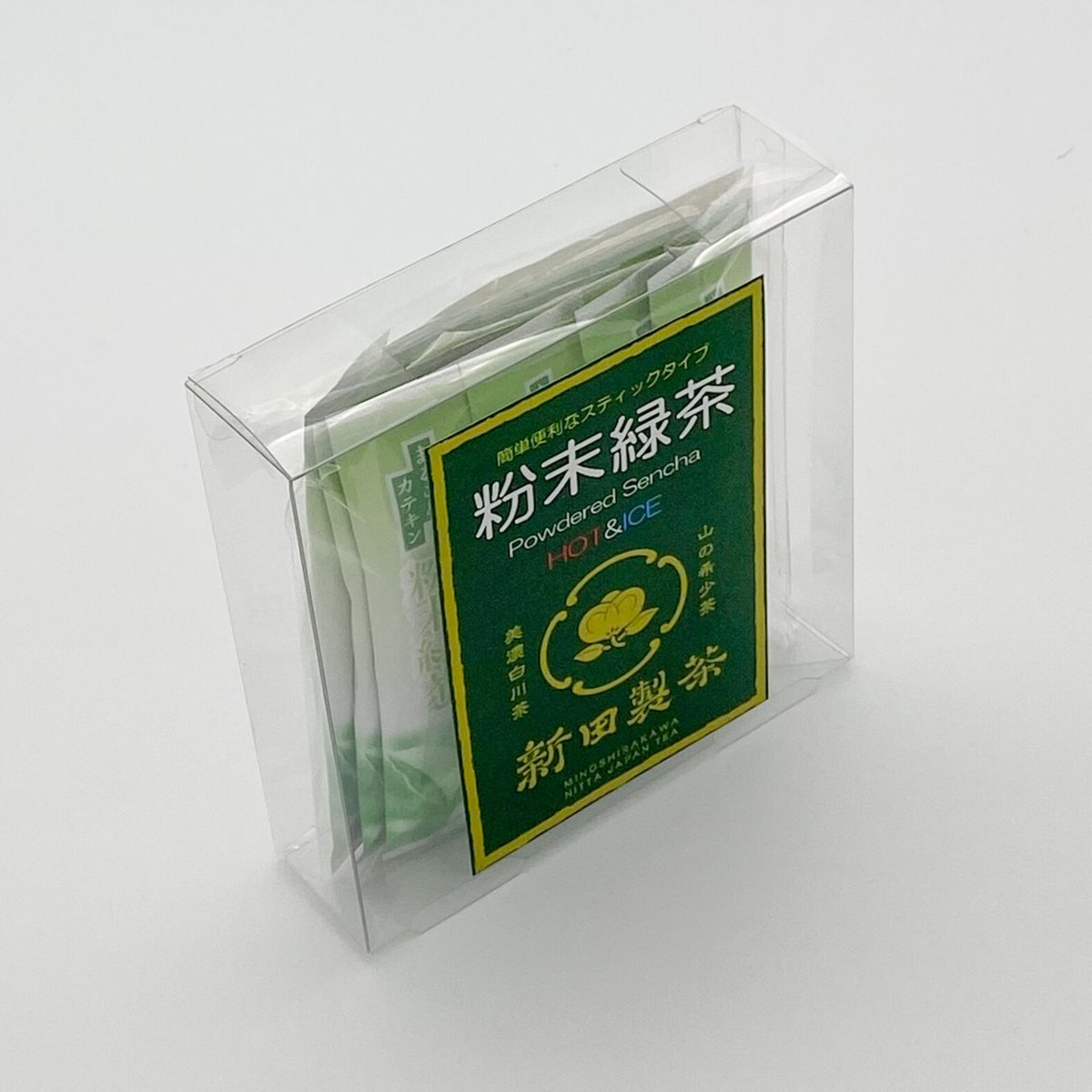 岐阜クリーン農業認証 粉末緑茶スティック | 新田製茶〜山の中のお茶屋