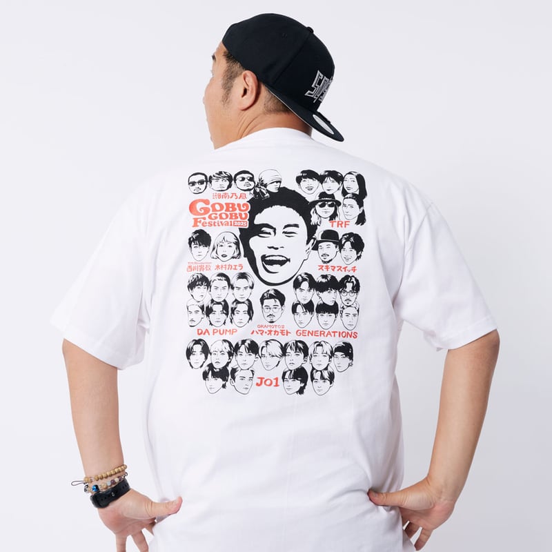 ごぶごぶフェスオフィシャルTシャツ(ホワイト×レッド) | M ごぶごぶフェスオフィシャルTシャツ(ホワイト×レッド) | M