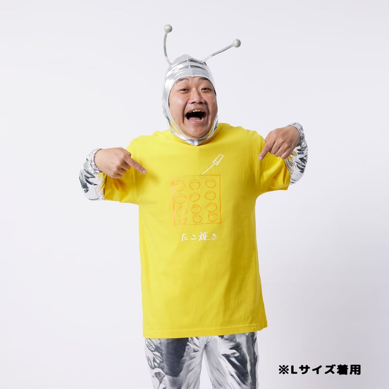 浜田大先生描き下ろしTシャツ（たこ焼き） | Mラジストア