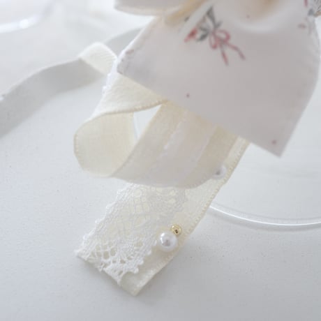 ちょうちょヘッドアクセサリー(フランス生地)