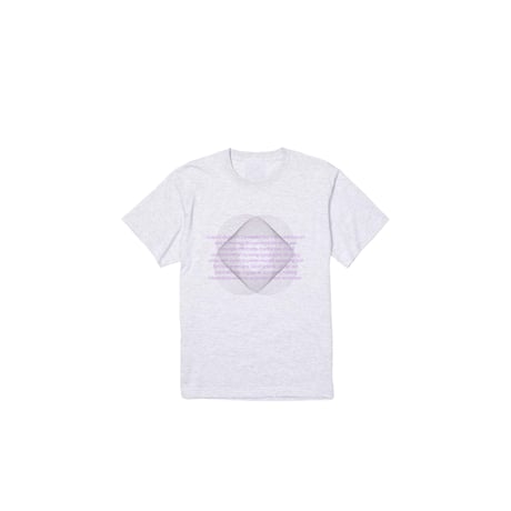 Highleft psychic tee gray（purple）