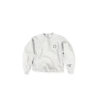 Highleft circle logo sweat gray