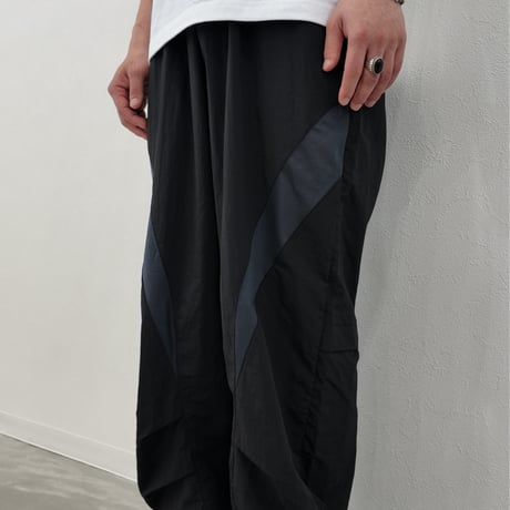 Highleft mesh nylon pants