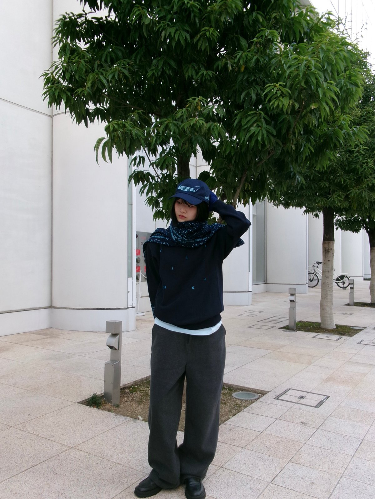 Highleft ate sweat navy | Highleft