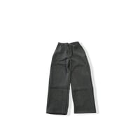 Highleft wool like pants charcoal