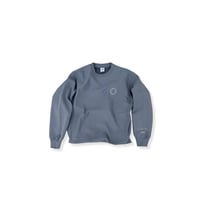 Highleft circle logo sweat light blue