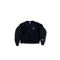 Highleft circle logo sweat black