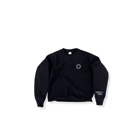 Highleft circle logo sweat black