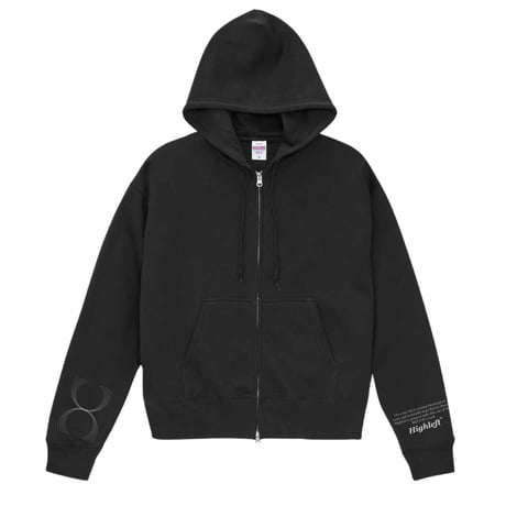 Highleft psychic zip foodie / black