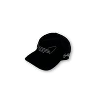 Highleft two type logo cap black