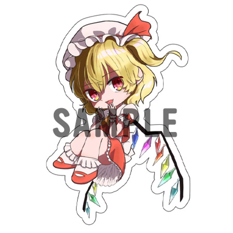 東方Project】フランドール・スカーレット オリジナルステッカー