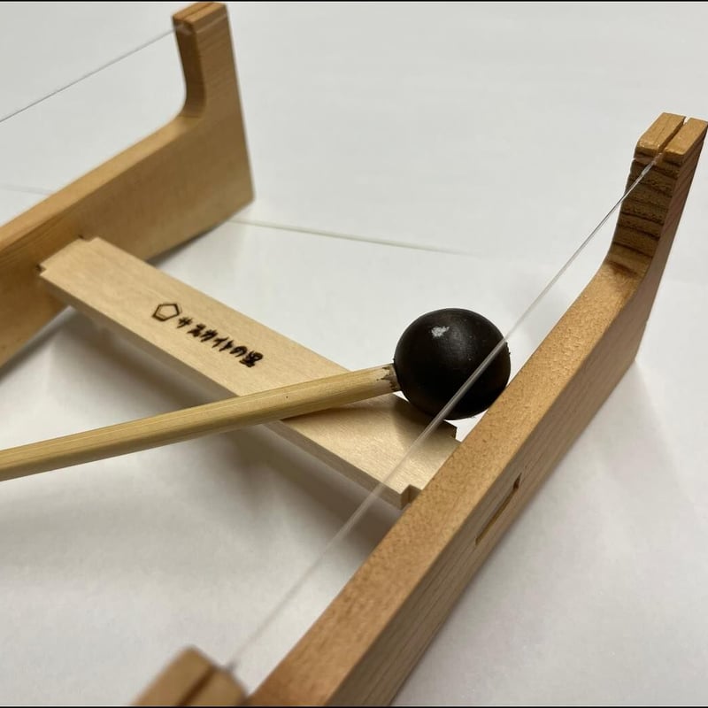 No.3 サヌカイトベル 古代の妙音1000g（サヌカイ陶琴用マット付き