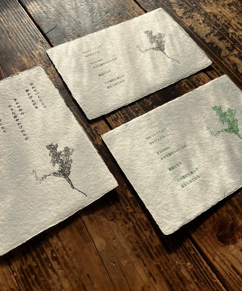 おたのしみはがきセットーポストカードと枯展はがき | 枯句 - koku -