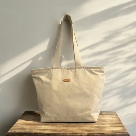 KIMINARI「ファスナー付ショルダートートバッグ」