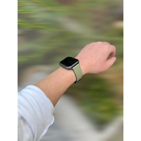22COLS「ドレスアップルバンド」 20mm巾　22mm巾　ピスタチオ