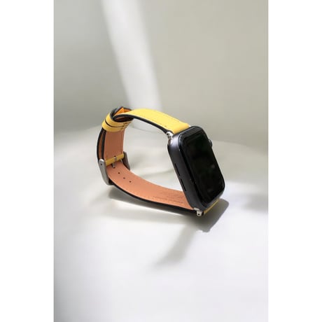 22COLS「ドレスアップルバンド」　20mm巾　22mm巾　マスタードイエロー