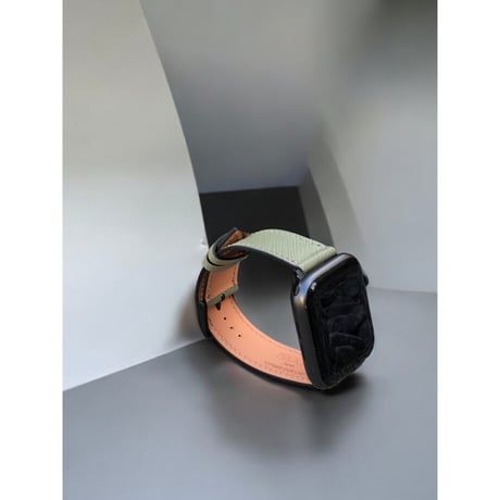 22COLS「ドレスアップルバンド」 20mm巾　22mm巾　ピスタチオ